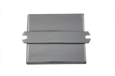 V-Twin Chrome Battery Box Top for Harley Davidson (Part #77269)