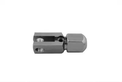 V-Twin Chrome Lower Cable Clamp for Harley Davidson J and VL Models (Part 49-0213) by V-Twin