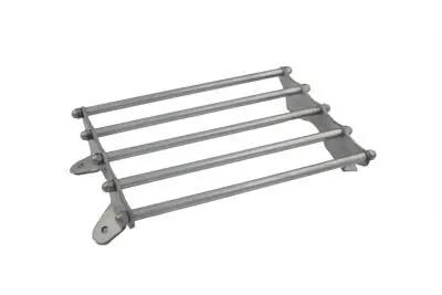 V-Twin Wyatt Gatling Old Style Polished Luggage Rack for Harley Davidson EL and FL 1936-1945 by V-Twin