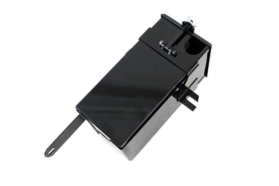 V-Twin Black Powder Coated Battery Box for Harley Davidson G Models Part #78615 by V-Twin