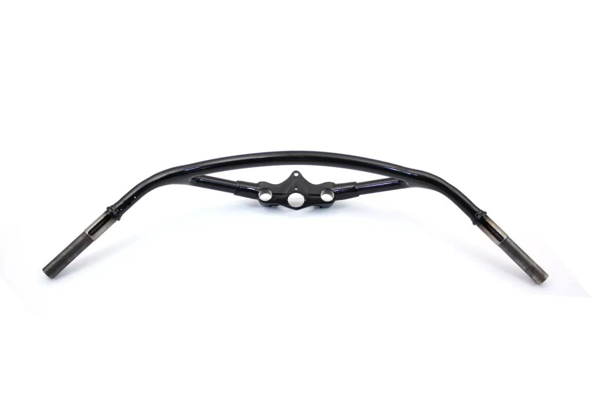 V-Twin Hollywood Style Handlebars Black for Harley Davidson FL and UL Models - Part #0330713 by V-Twin