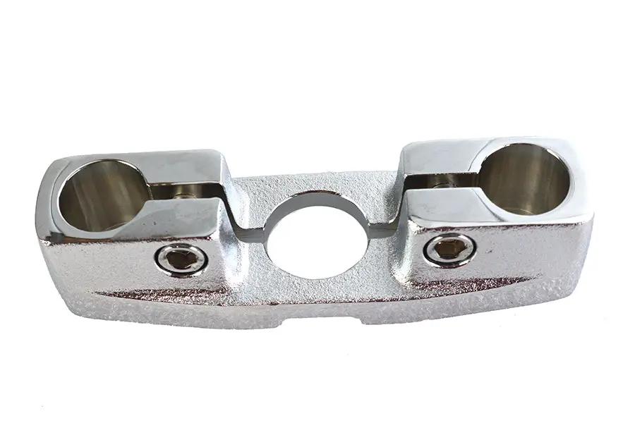 V-Twin Chrome Plated Top Triple Tree for Harley Davidson Spring Forks (Part 49-0371) by V-Twin