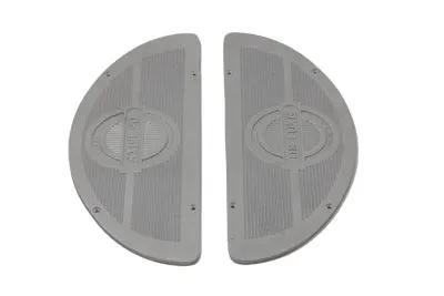 V-Twin Deluxe Footboard Insert Aluminum for Harley Davidson FL 1940-1949 by V-Twin