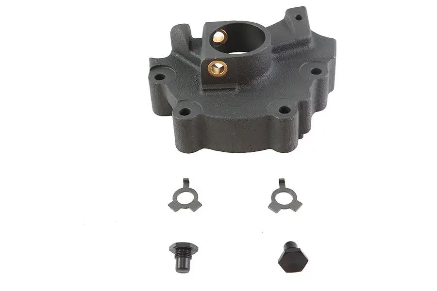 V-Twin 34873-41 45 inch WL Sprocket Cover Parkerized for Harley Davidson W Models by V-Twin