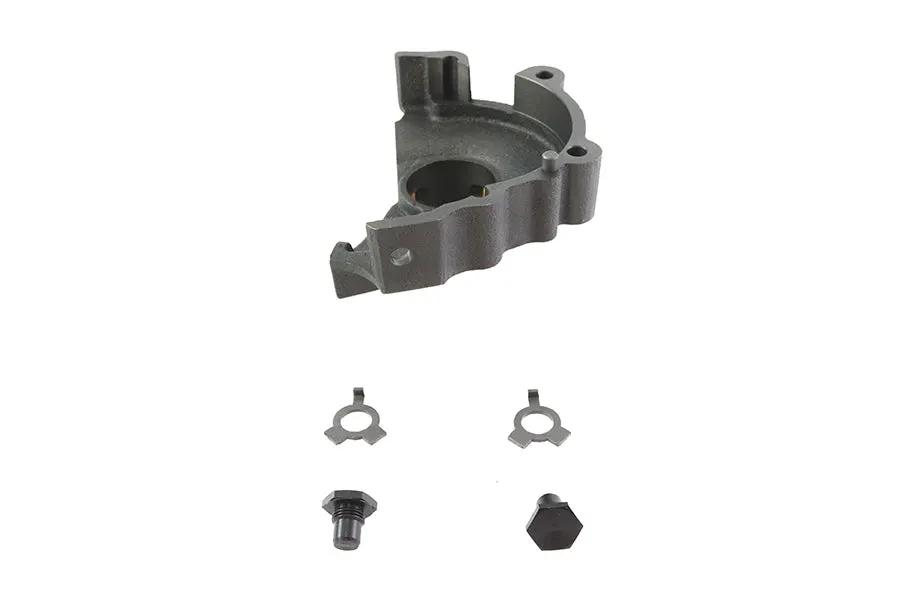 V-Twin 34873-41 45 inch WL Sprocket Cover Parkerized for Harley Davidson W Models by V-Twin