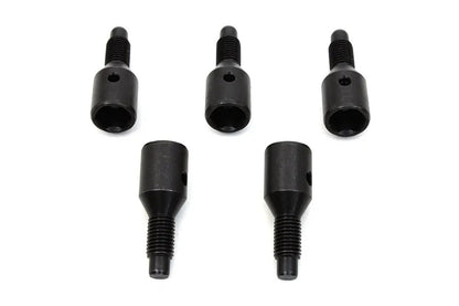V-Twin Parkerized Lug Bolt Set for Harley Davidson EL Models - Long Style with Safety Wire Holes by V-Twin