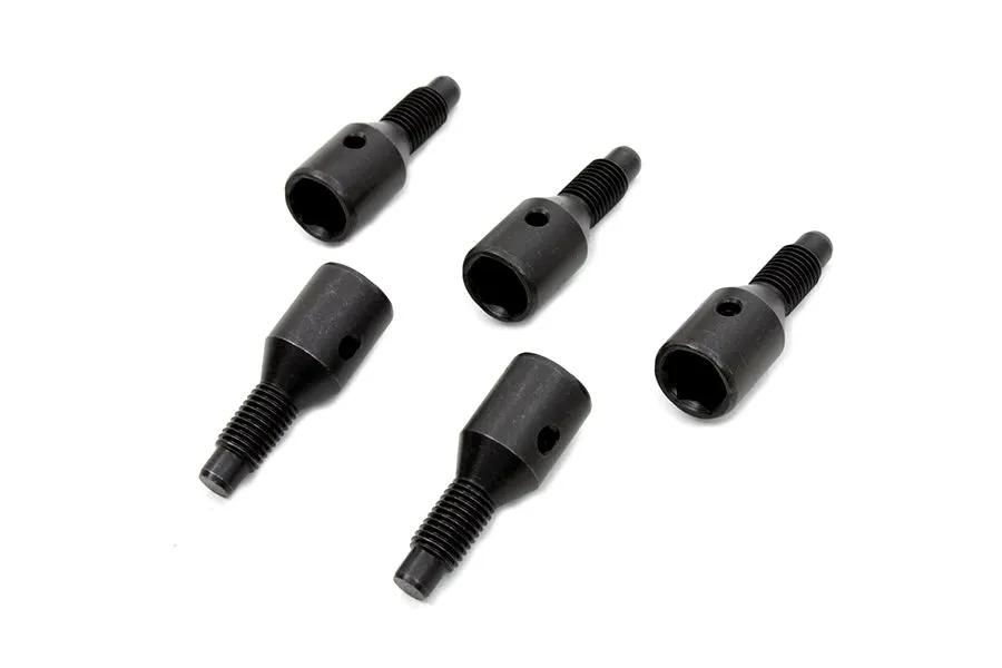 V-Twin Parkerized Lug Bolt Set for Harley Davidson EL Models - Long Style with Safety Wire Holes by V-Twin