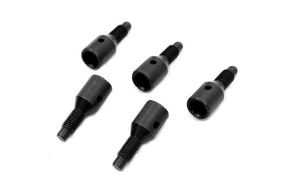 V-Twin Parkerized Lug Bolt Set for Harley Davidson EL Models - Long Style with Safety Wire Holes by V-Twin