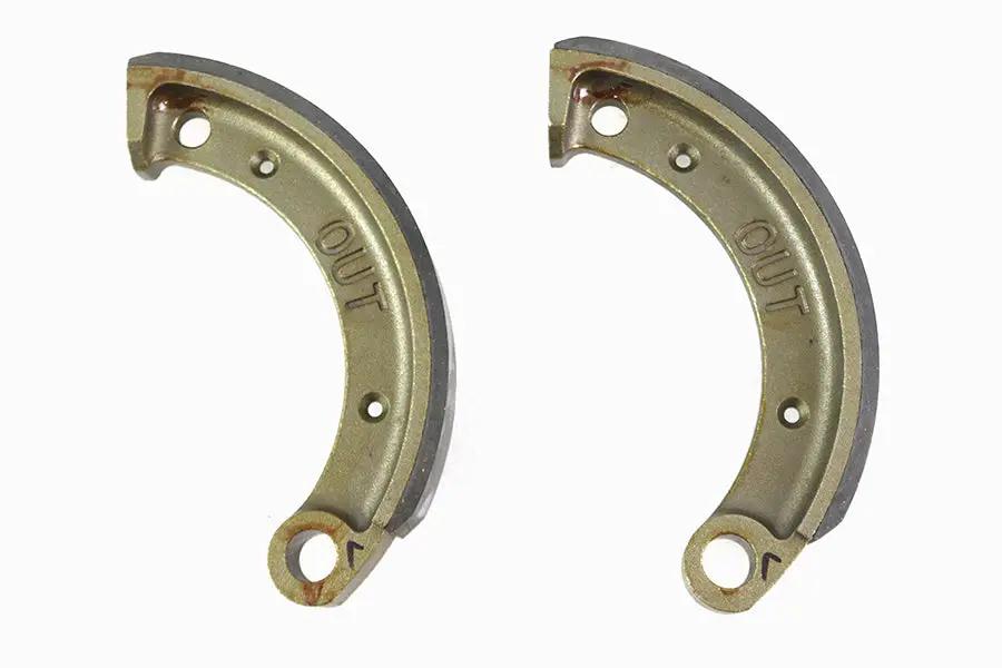 V-Twin Brake Shoe Set for Harley Davidson EL (1936-1945) with Dual Cam Brake Assembly Compatibility by V-Twin