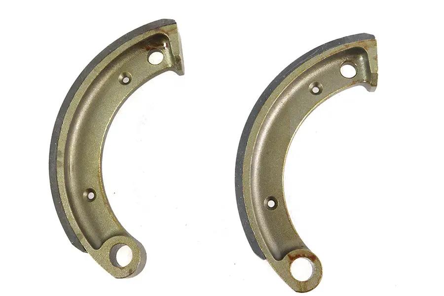 V-Twin Brake Shoe Set for Harley Davidson EL (1936-1945) with Dual Cam Brake Assembly Compatibility by V-Twin