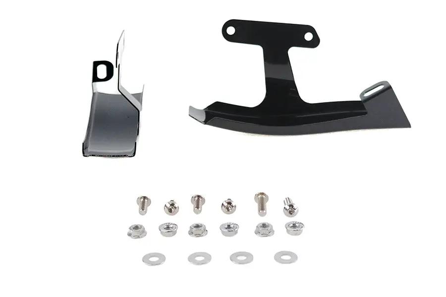 V-Twin Black Saddlebag Filler Strip Set for Harley Davidson FLT (2009-2013) Part #77543B by V-Twin