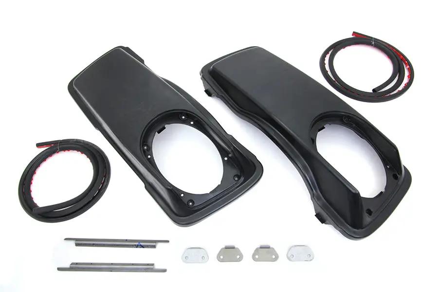 V-Twin Saddlebag Lid Set for Harley Davidson FLT (1993-2002) – Injection-Molded FRP with Pre-Drilled Fitment by V-Twin