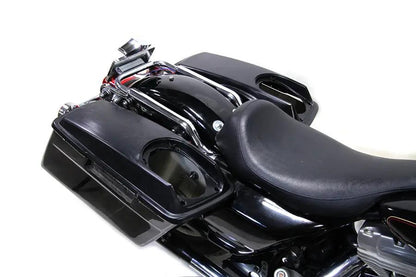 V-Twin Saddlebag Lid Set for Harley Davidson FLT (1993-2002) – Injection-Molded FRP with Pre-Drilled Fitment by V-Twin