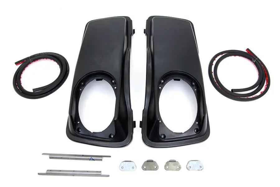 V-Twin Saddlebag Lid Set for Harley Davidson FLT (1993-2002) – Injection-Molded FRP with Pre-Drilled Fitment by V-Twin