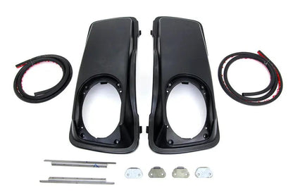 V-Twin Saddlebag Lid Set for Harley Davidson FLT (1993-2002) – Injection-Molded FRP with Pre-Drilled Fitment by V-Twin