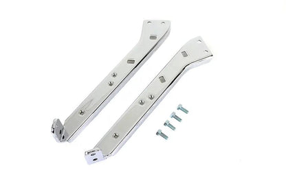 V-Twin Chrome Saddlebag Guard Kit with Reinforced Brackets for Harley Davidson FLT (1979-1988) by V-Twin