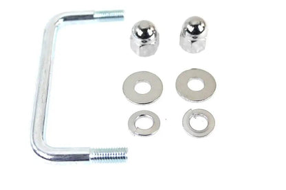 V-Twin Front Engine Bar U-Clamp Kit for Harley Davidson EL and FL Models by V-Twin