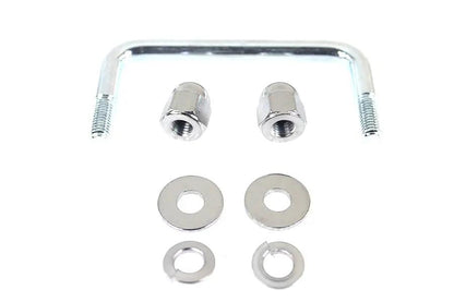 V-Twin Front Engine Bar U-Clamp Kit for Harley Davidson EL and FL Models by V-Twin