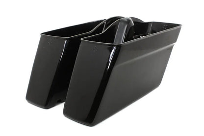V-Twin Black Saddlebag Bottom Set for Harley Davidson FLT (1985-1992) by V-Twin