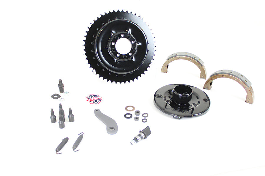V-Twin 1936 EL Rear Brake Assembly for Harley Davidson EL Models by V-Twin