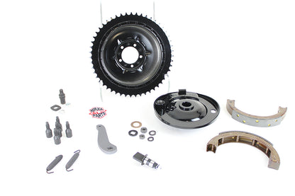 V-Twin 1936 EL Rear Brake Assembly for Harley Davidson EL Models by V-Twin
