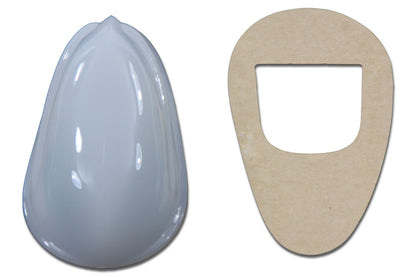 V-Twin Front Fender Lamp Lens for Harley Davidson EL & FL Models