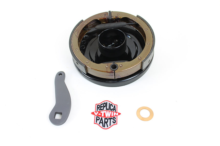 Motorshop 1936 Rear Brake Backing Plate Assembly Kit for Harley Davidson EL by Motorshop