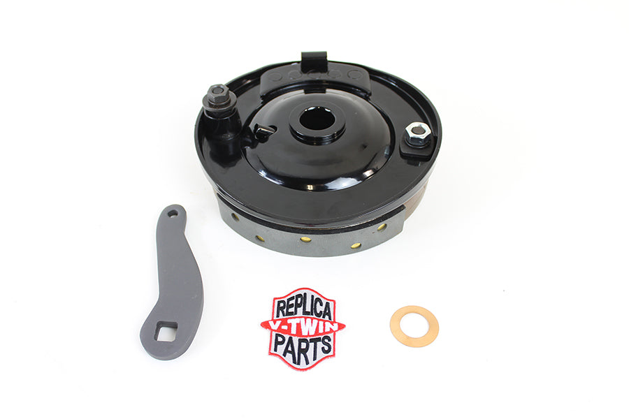 Motorshop 1936 Rear Brake Backing Plate Assembly Kit for Harley Davidson EL by Motorshop