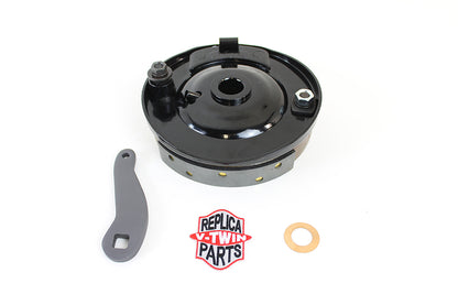 Motorshop 1936 Rear Brake Backing Plate Assembly Kit for Harley Davidson EL by Motorshop