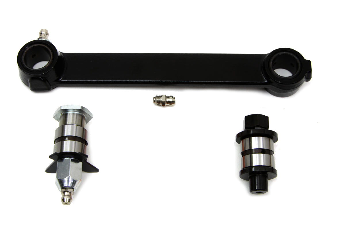 V-Twin Black Front Brake Shackle Bar Kit for Harley Davidson G Models by V-Twin
