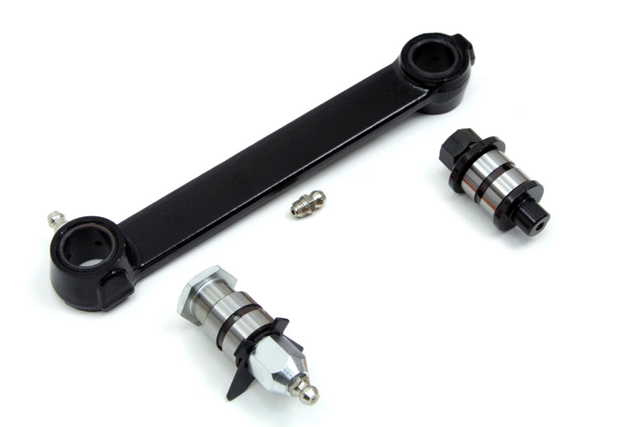 V-Twin Black Front Brake Shackle Bar Kit for Harley Davidson G Models by V-Twin