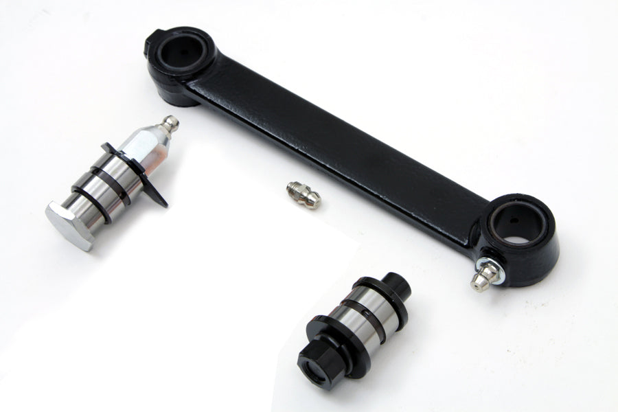 V-Twin Black Front Brake Shackle Bar Kit for Harley Davidson G Models by V-Twin