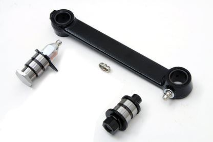 V-Twin Black Front Brake Shackle Bar Kit for Harley Davidson G Models by V-Twin