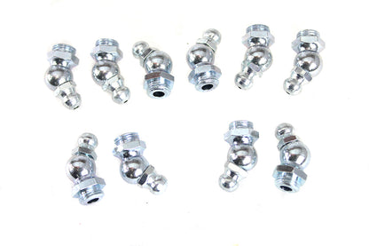 V-Twin Alemite Grease Fitting with White Zinc Finish for Harley Davidson 1936-1938 Restoration by V-Twin