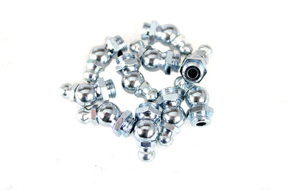 V-Twin Alemite Grease Fitting with White Zinc Finish for Harley Davidson 1936-1938 Restoration by V-Twin
