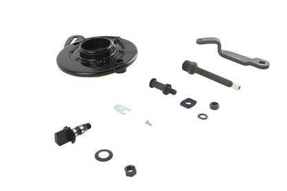 V-Twin 45 Inch WL Rear Brake Backing Plate Kit Black for Harley Davidson WL by V-Twin
