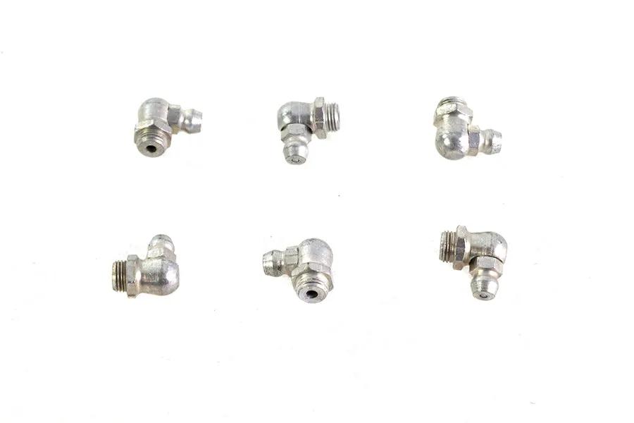 V-Twin 2857-6 90 Degree Grease Fitting for 1936-1937 Harley Davidson W Models by V-Twin
