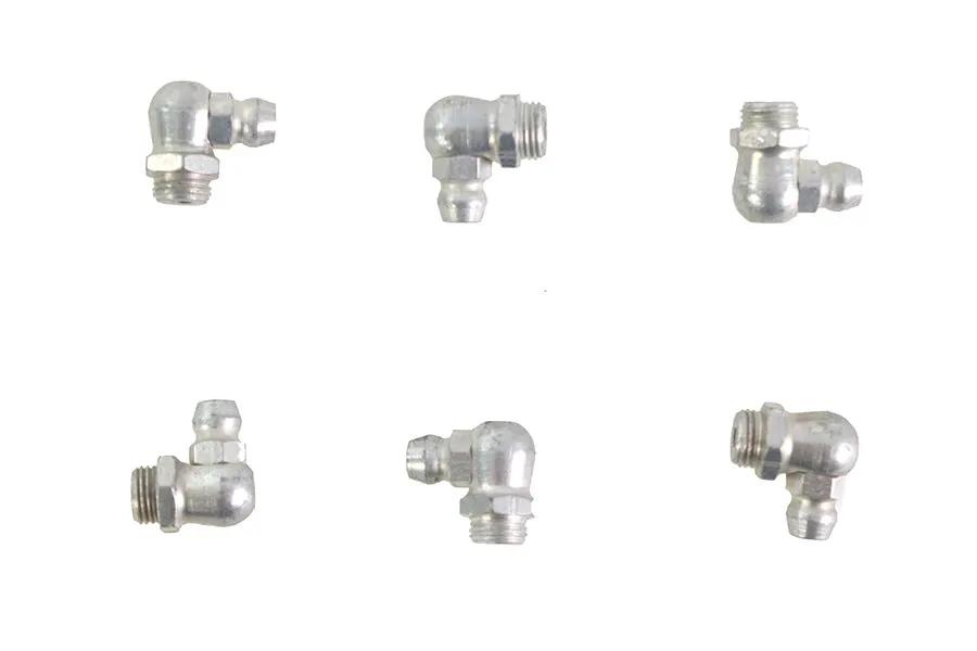 V-Twin 2857-6 90 Degree Grease Fitting for 1936-1937 Harley Davidson W Models by V-Twin
