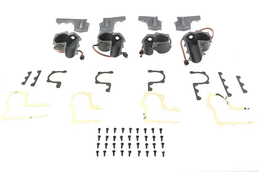 V-Twin Knucklehead Rocker Tin Kit Parkerized for Harley Davidson EL Models by V-Twin