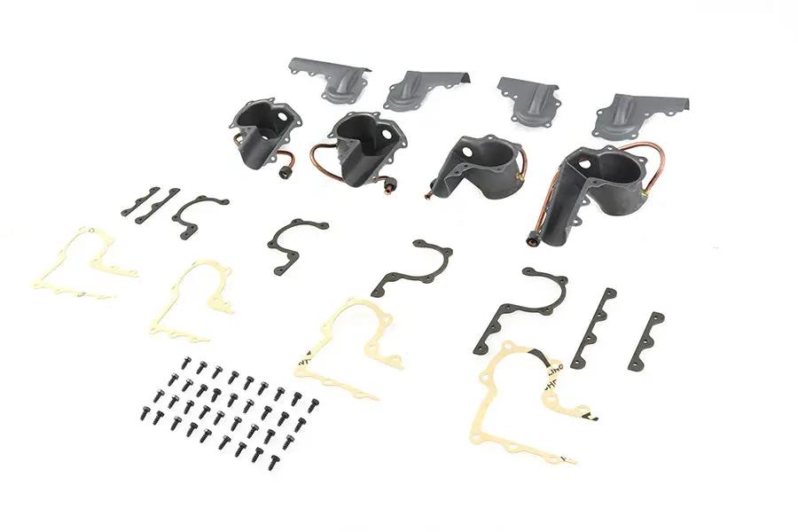 V-Twin Knucklehead Rocker Tin Kit Parkerized for Harley Davidson EL Models by V-Twin