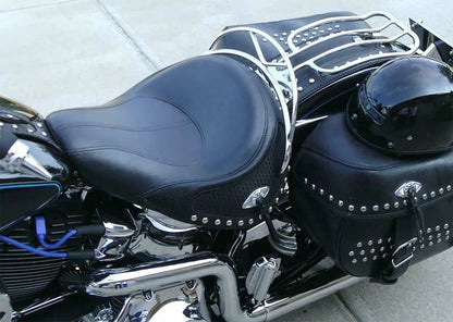 V-Twin Chrome Solo Seat Handrail for Harley-Davidson Road King Classic, Part 49-0717