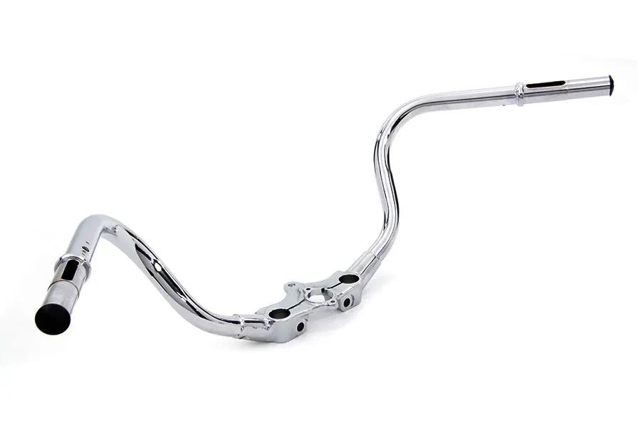V-Twin Stelling & Helling Speedster Handlebar Chrome – 4 Inch Taller for Harley Davidson EL and FL 1946-1948 by V-Twin