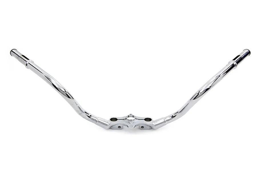 V-Twin Stelling & Helling Speedster Handlebar Chrome – 4 Inch Taller for Harley Davidson EL and FL 1946-1948 by V-Twin