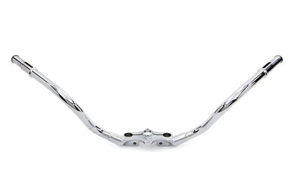 V-Twin Stelling & Helling Speedster Handlebar Chrome – 4 Inch Taller for Harley Davidson EL and FL 1946-1948 by V-Twin