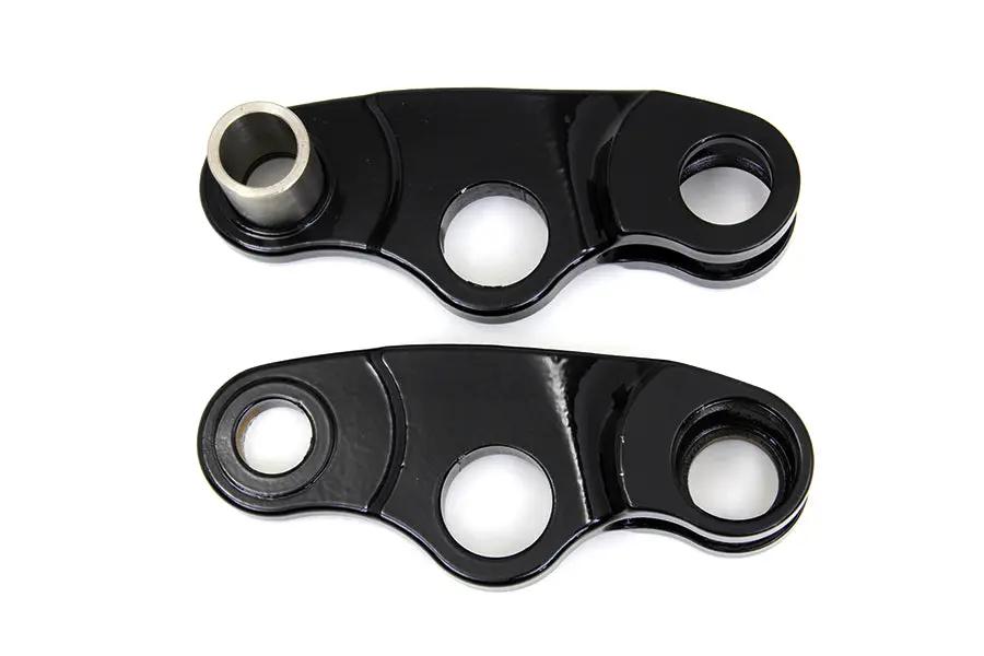 V-Twin Black Spring Fork Rocker Set for Harley Davidson FLSTS (1997-2005) by V-Twin