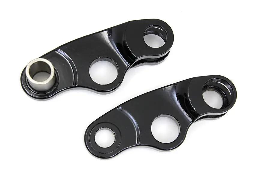 V-Twin Black Spring Fork Rocker Set for Harley Davidson FLSTS (1997-2005) by V-Twin