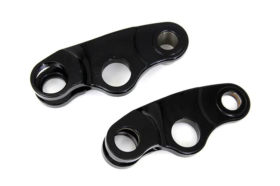 V-Twin Black Spring Fork Rocker Set for Harley Davidson FLSTS (1997-2005) by V-Twin