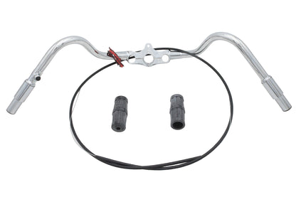 V-Twin Tracey's Handlebar Assembly Chrome for Harley Davidson W (1936-1945)
