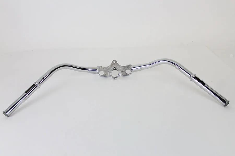 V-Twin Speedster Handlebar Chrome for Harley Davidson FL & UL Models by V-Twin