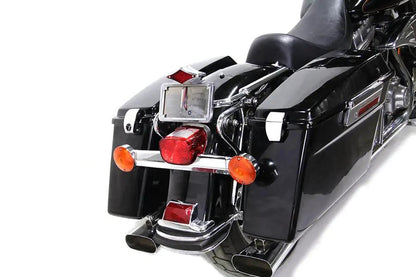 V-Twin Wyatt Gatling Chrome Tour-Pak Luggage Latch Kit for Harley Davidson FLT by V-Twin